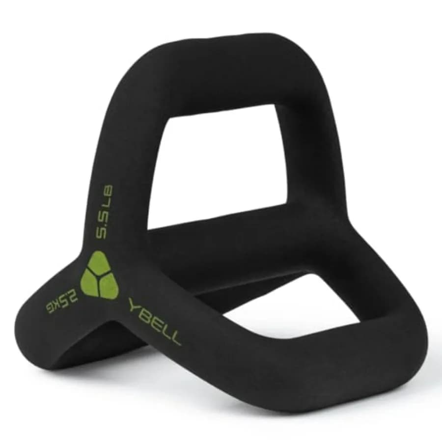 Kettlebell training equipment, dumbbells and push-up bar 3 in 1 Arc series from 5.5 pounds | Anti-slip, anti-rust, neoprene coated | Perfect