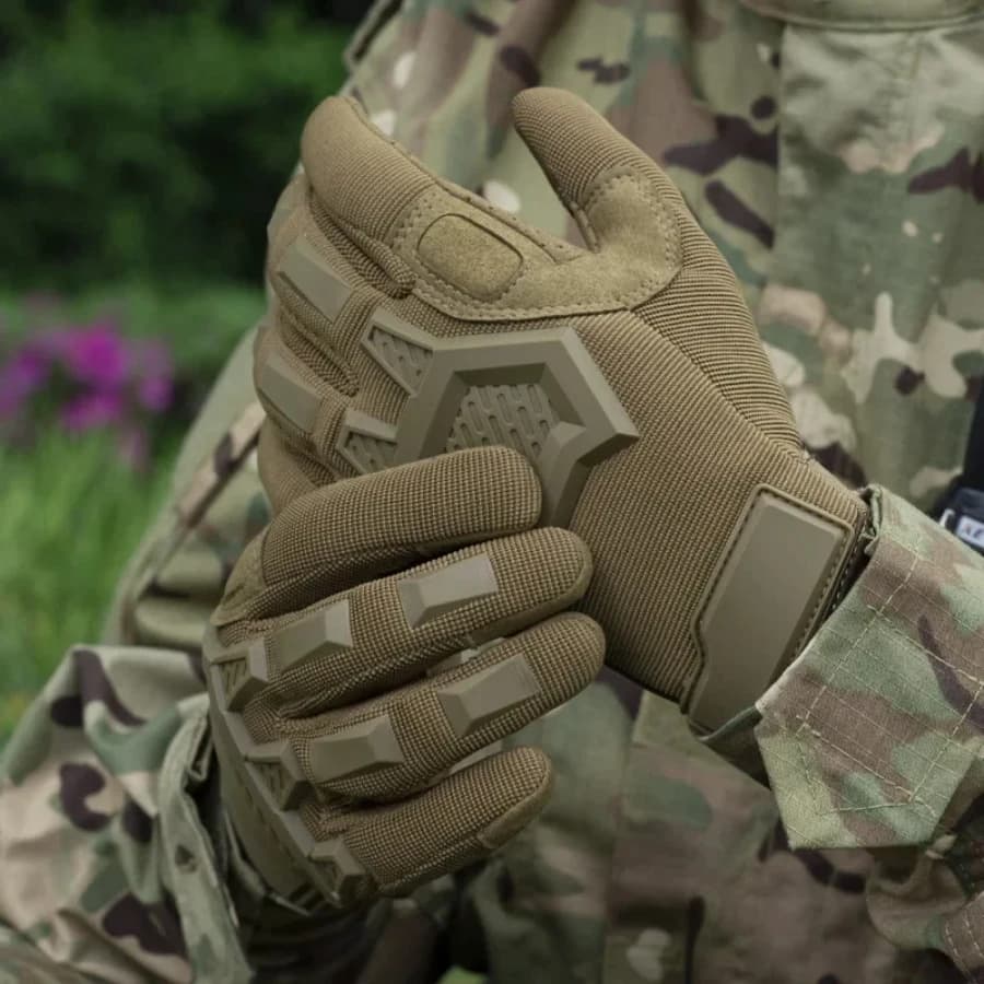 Guanti tattici antiscivolo Touch Screen Guanti protettivi per equitazione da motociclista per alpinismo Guanti tattici per sport all'aria aperta
