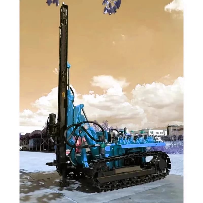 Trivella di superficie Clawer DTH per perforazione di pozzi d'acqua, trivelle per micro-pali e trivelle per perforazione a fondo di pozzo per fondazioni - Prezzo