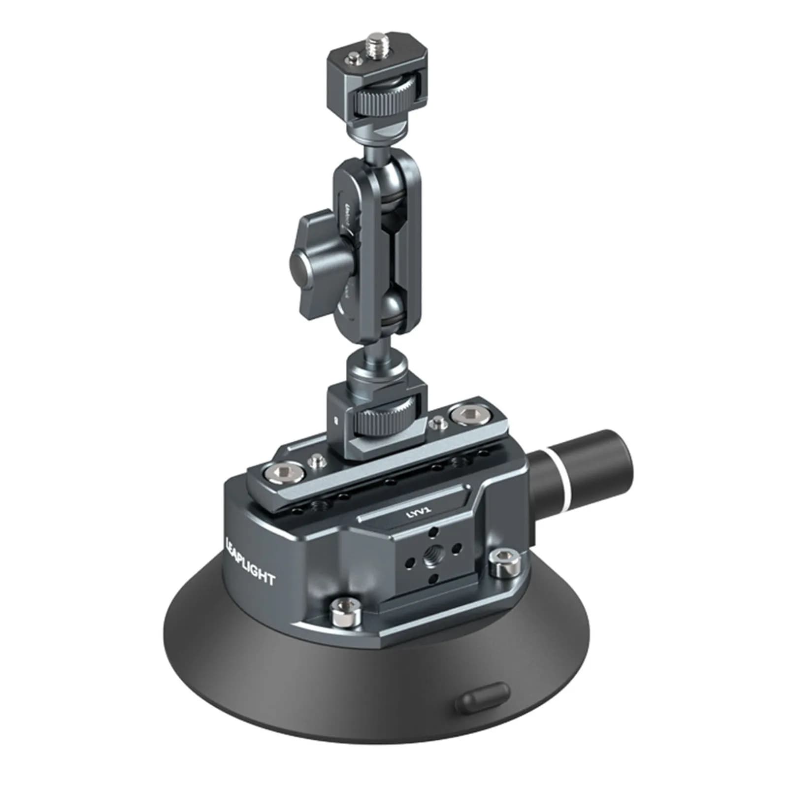 Ventosa per auto Leaplight con staffa di ripresa nano slider Supporto per telefono Supporto da tavolo Supporto multifunzionale per lo streaming live