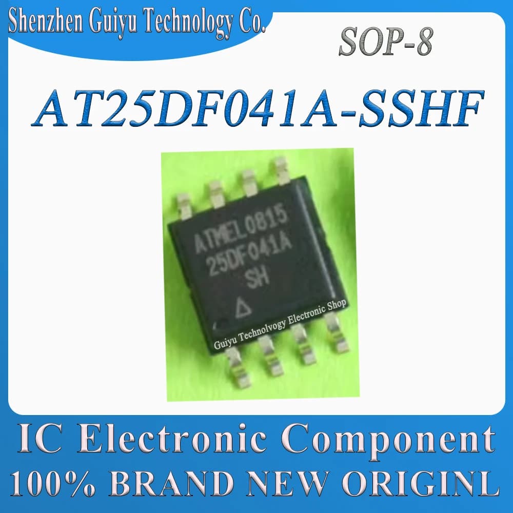 AT25DF041A-SSHF-T AT25DF041A-SSHF 25DF041A SOP-8 AT25DF041A SPI Chip di memoria flash seriale IC Servizio BOM