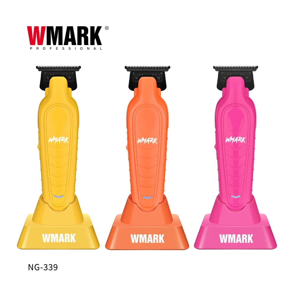 WMARK NG-339 Scissors for engraving hot sale hair dryer base charging for hairdressers