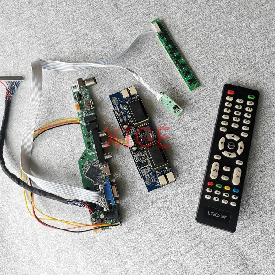 For MT220WW01 LTM220M2 LTM220M1 M220EW01 LVDS 30 pin 1680*1050 4CCFL 1680x1050 HDMI + VGA + AV + USB