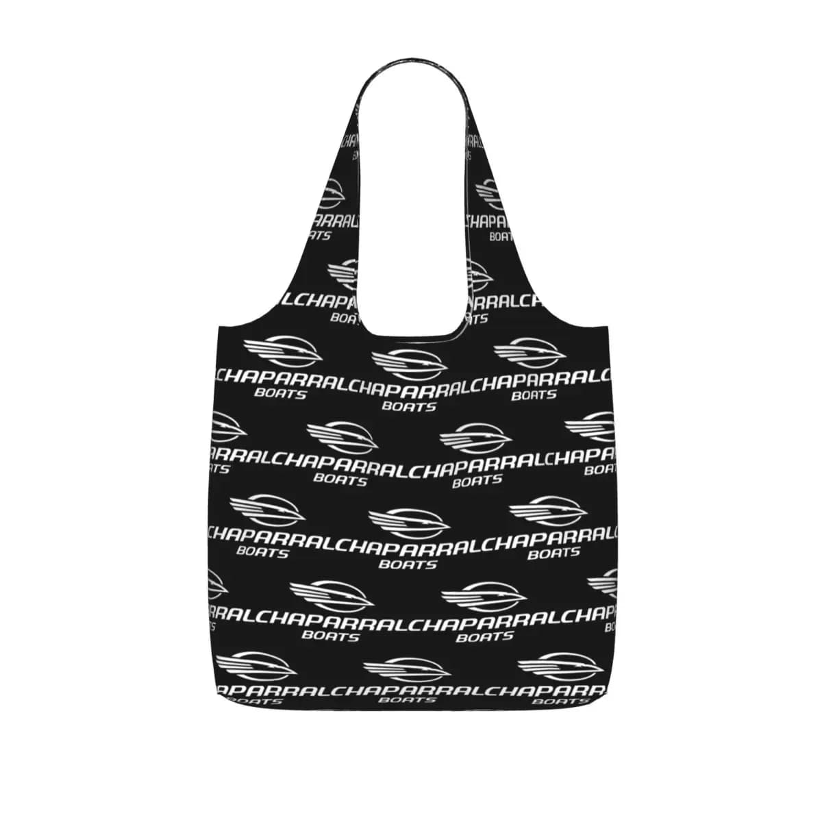 Chaparral Boats Logo POCKET SIDE Shopping Tote Bag Canvas Large Capacity Shoulder Bags Shopper Grocery Handbag for Women