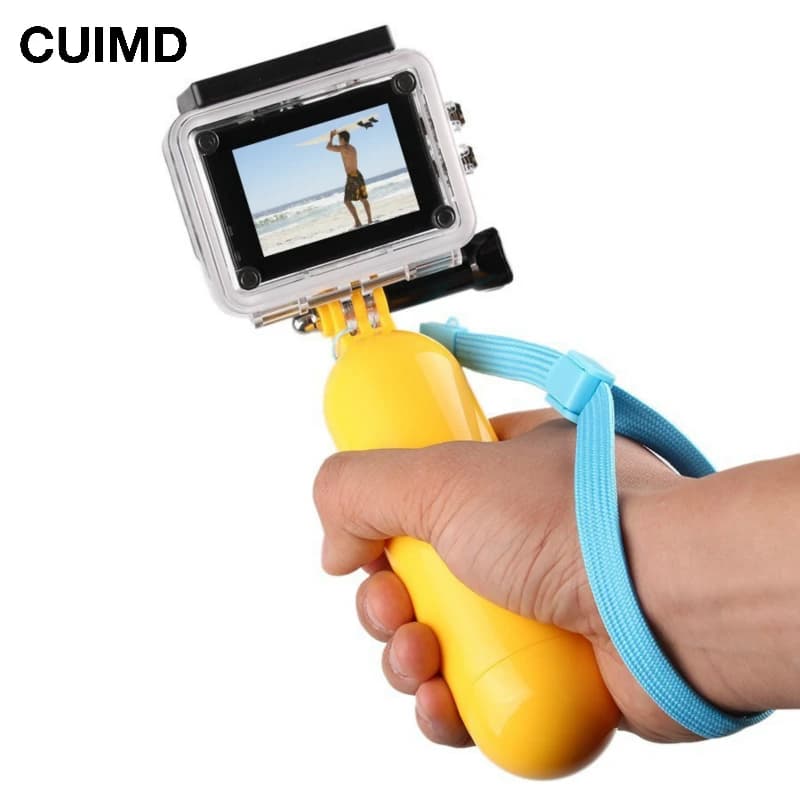 Manual hand grip floating Bobber for Gopro Hero 9 8 7 6 5 4 SJCAM SJ4000 SJ Xiaomi Yi OSMO DJI Action Camera accessories