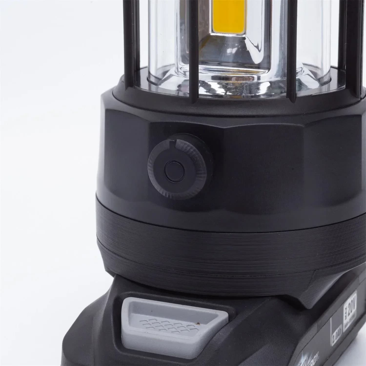 Lanterna portatile da campeggio senza fili con batteria agli ioni di litio LED Ferrex da 20 V con altoparlante Bluetooth, luci da viaggio per esterni (NO batteria)