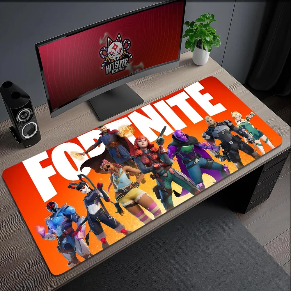 Tappetino per Mouse Royale F-FORTNITE, Antiscivolo con Bordo Cucito, per Ufficio, Giochi, Studenti, Cuscino Spesso per Scrivere, Grande Mousepad