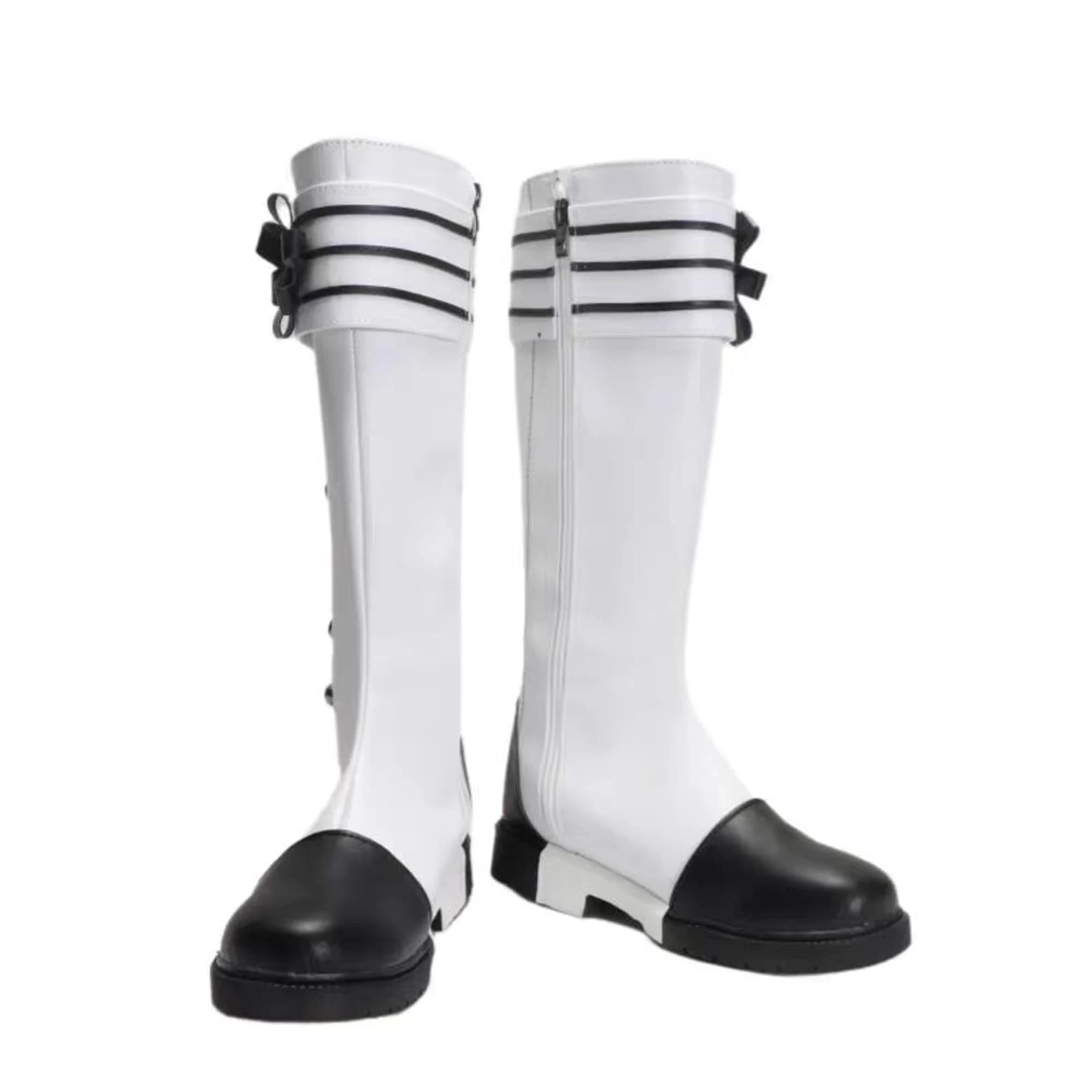 Costume cosplay unisex Anime Cos Charles Grey Scarpe di Halloween Stivali eleganti