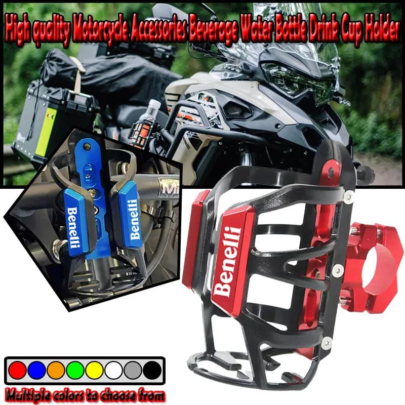 Per BENELLI 302S 502C 752S 902C TNT 125 300 600 TRK 502 552 702 Accessorio Moto Portabottiglie Portabevande