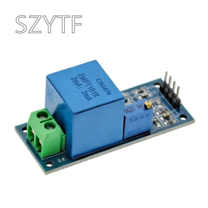 Modulo trasformatore di tensione monofase attivo Sensore di tensione di uscita CA per Arduino Mega ZMPT101B 2mA