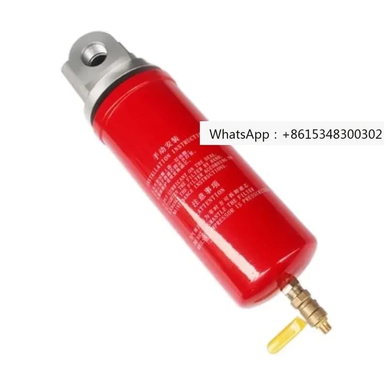 Compressore d'aria a vite, aria compressa, filtro di precisione per taglio L-aser, super acqua e olio, purificatore ad alta pressione