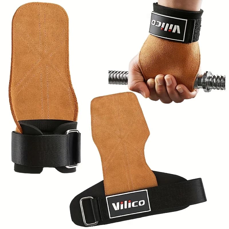2 Pieces Support Belt for Fitness Tractions, Dust Belt for Tractions, Dust Support Gloves, Panca Ausil, Tractions and Lifting Weights, Horizontal Bar