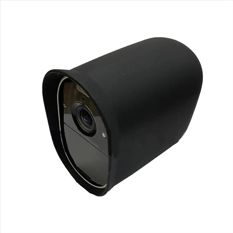 ELECT-Per Arlo Essential Spotlight Camera Copertura antipioggia Parasole Custodia protettiva in silicone Accessori per telecamere di sicurezza in pelle Acces