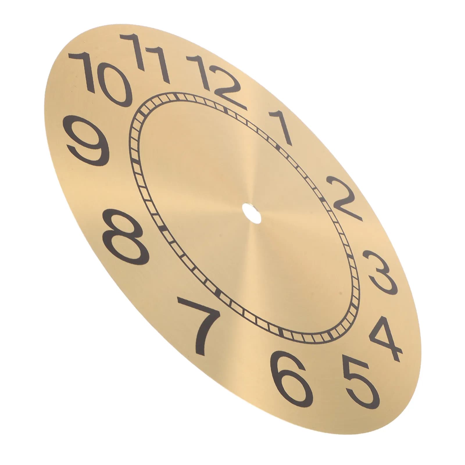 Watch dial: Aluminum Spare Parts Plate with Arabic Numbers for Wall Clocks, DIY and Quartz Movements Repair