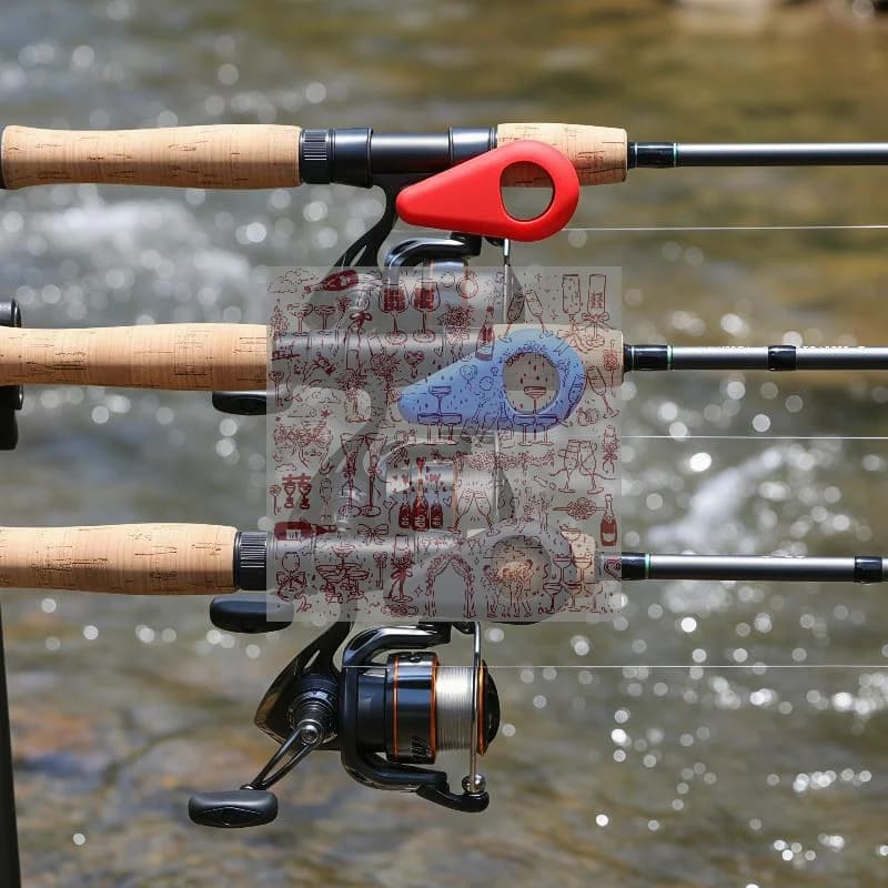 Friendly Fishing Rod Grip Silicone Triggers Guard Fishing Rod Handle Grip Cover For Fishing Rod Antiscratch Protections