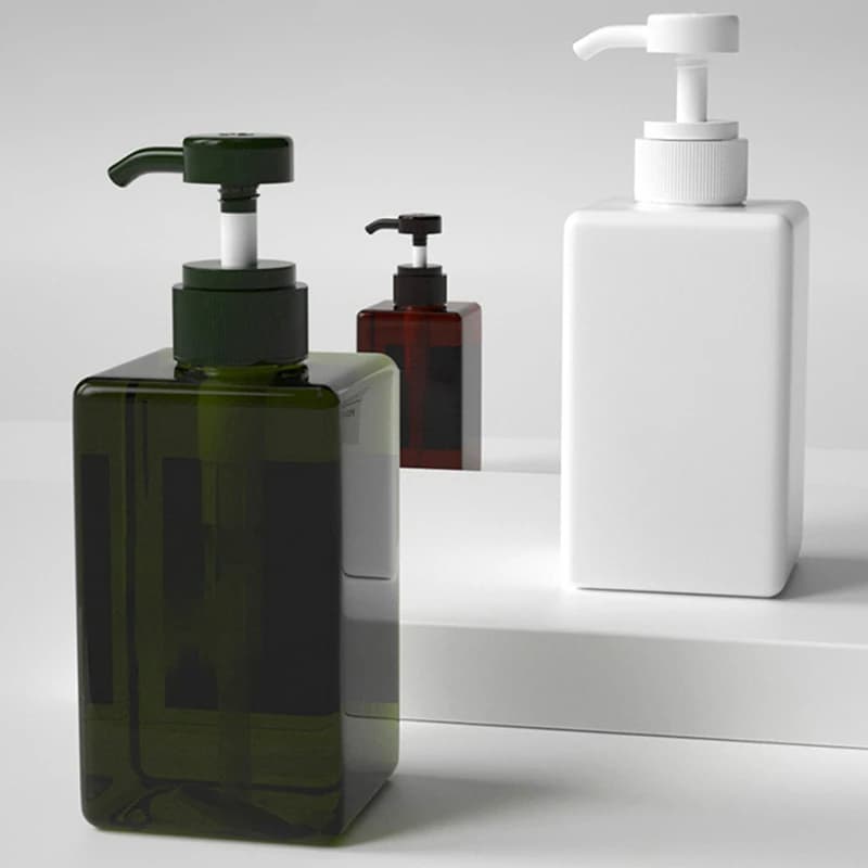250/450/650ml Dispenser di sapone da bagno riutilizzabile pompa a mano Dispenser bottiglia bagno doccia Shampoo contenitore bottiglia riutilizzabile