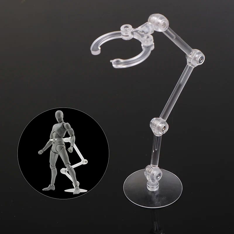 Base per azione con staffa per esposizione di figure per supporti per bambole per modello di robot SHF 1/144