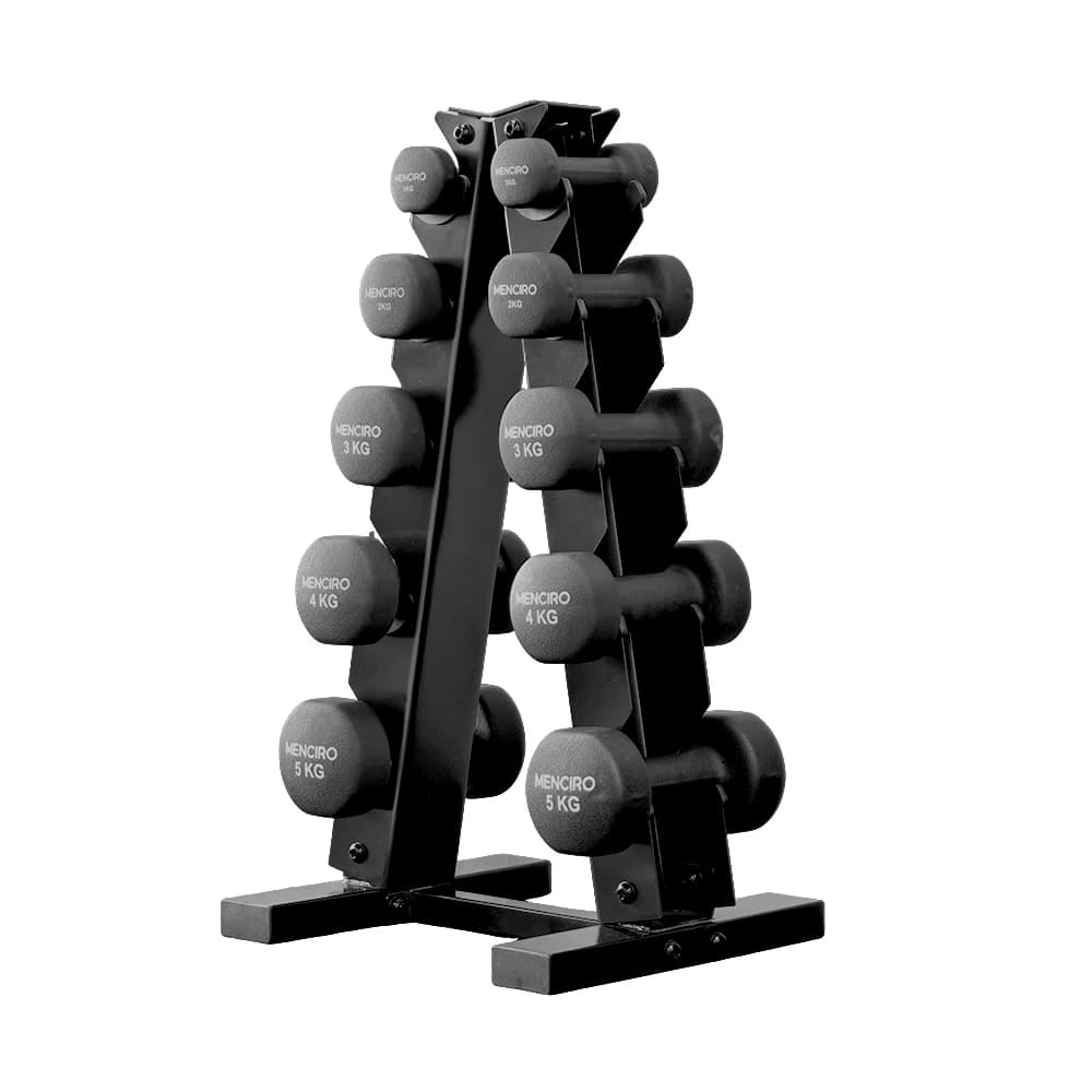 Rack per manubri a cinque livelli Dingfeng, commerciale, all'ingrosso, attrezzatura fitness multifunzionale per allenamento in palestra, set di manubri con rack