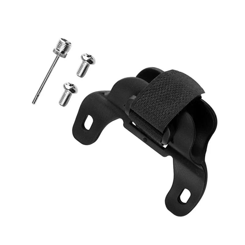 Pompa CO2 in alluminio Tubo per pneumatici Mini BMX Pompa per biciclette Cartucce CO2 Biciclette Schrader Presta Adattatore