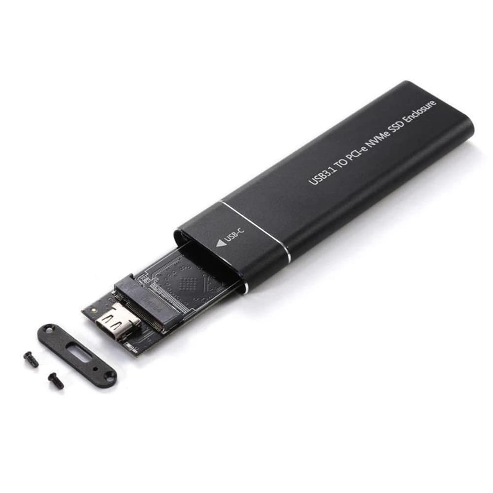 A01E-M.2 Nvme SSD Enclosure Adapter 10Gbps USB C 3.1 Gen2 Nvme Case External Enclosure Nvme Reader Nvme Case