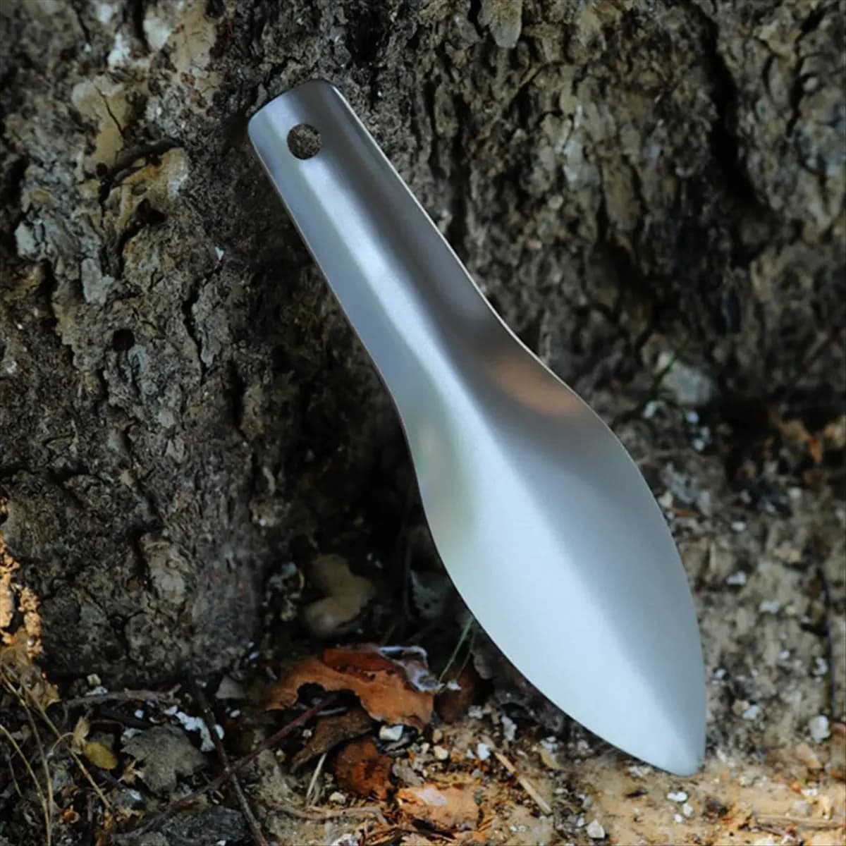 T34C Mini Ultralight Trowel Titanium Alloy Garden Hand Shovel Outdoor Camping Hiking Backpacking Shovel Outdoor Tools