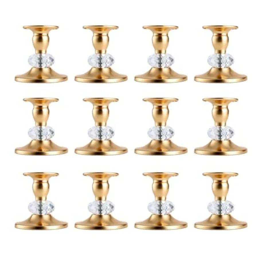 Candlestick Holders Taper Candle Holders Candle Stick Candle Holder for Table Centerpiece Wedding Reception Festive Christmas M