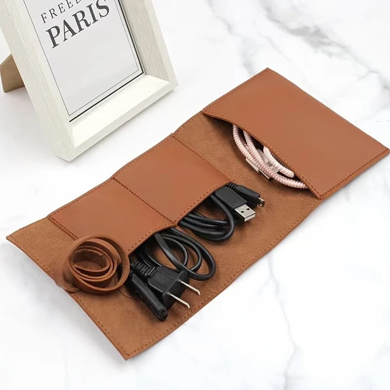 Travel for cable Organizer Case Electronics Additions Carry Bag for Cables, Power Bank, USB, SD Card, Travel Essentials