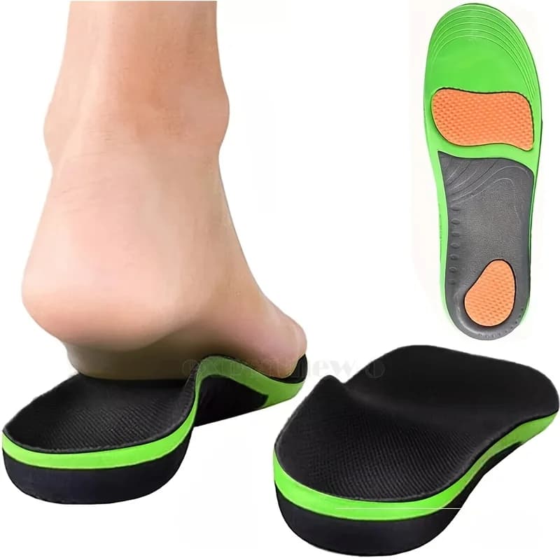 Arch Support Insoles Sports Shock Absorption Elastic Wear Resistant Orthopedic Flatfoot Insoles Feet Foot Pad