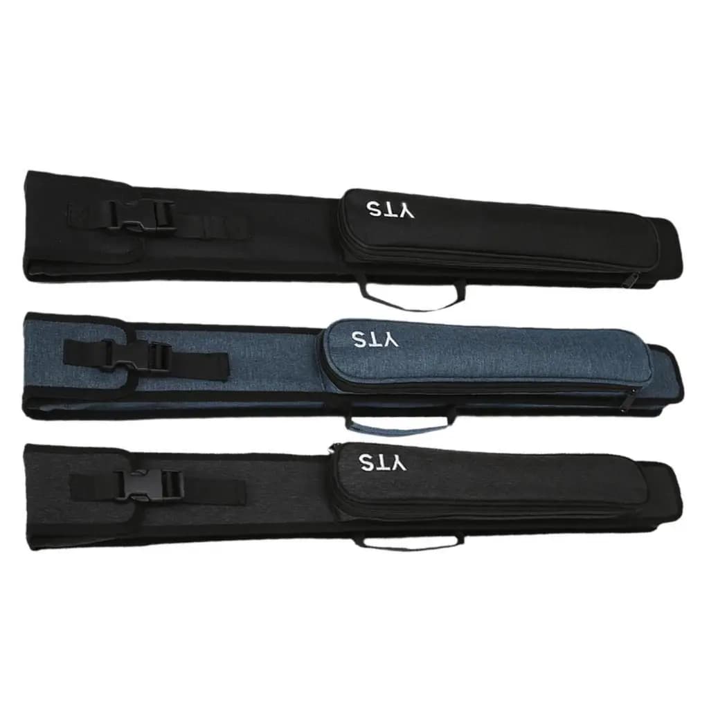 Custodia per Stecca da Biliardo per 1/2 Stecca, Accessori per Biliardo, Borsa Porta Stecca, Custodia per Trasporto Stecca da Pool