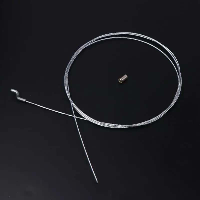 Kit di riparazione cavo acceleratore Parte di collegamento Corda per tosaerba Gancio a Z Accessori per tosaerba da giardino