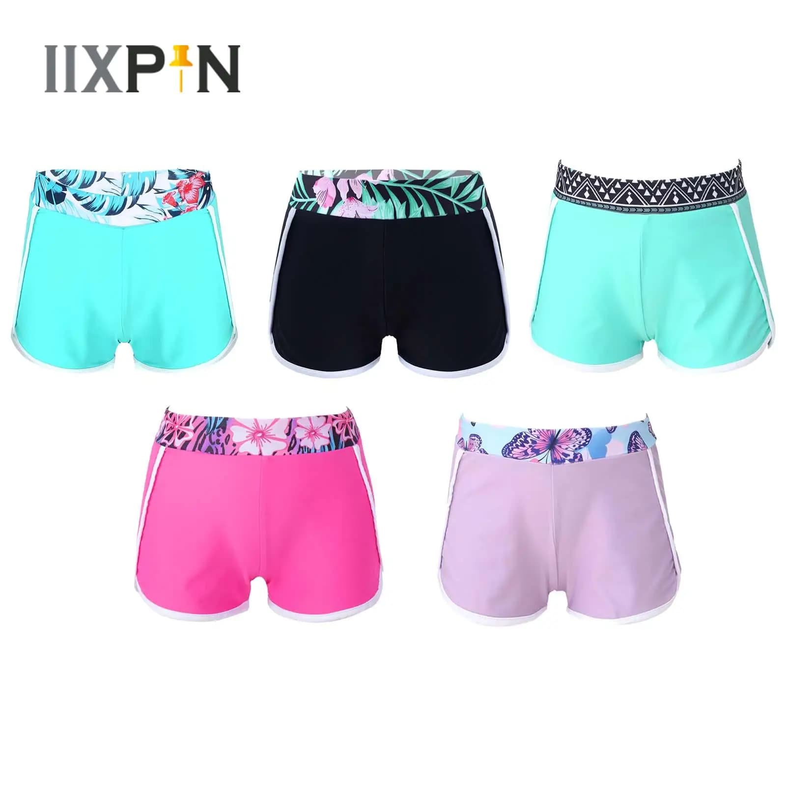 Children's Children's Bath Shorts Printed Swimwear Summer Fashion Shorts Pants Beach Pool Swimwear Rash Guard