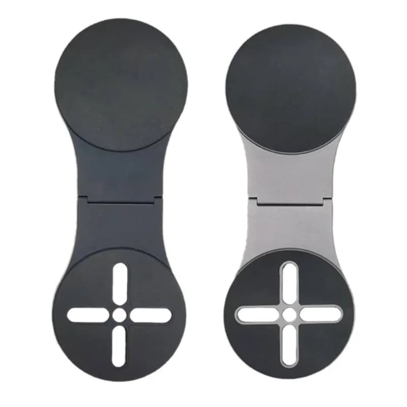 Universal Magnetic Phone Mount Holder for Computer Monitor Laptop Car Dashboard Aluminum Foldable Adjustable Stand with Magsafe