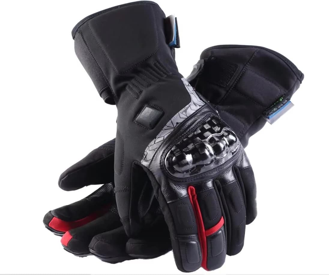 Heated Motorcycle Gloves Cycling Gloves for Motorcycle Ski Waterproof heated touch screen for Winter