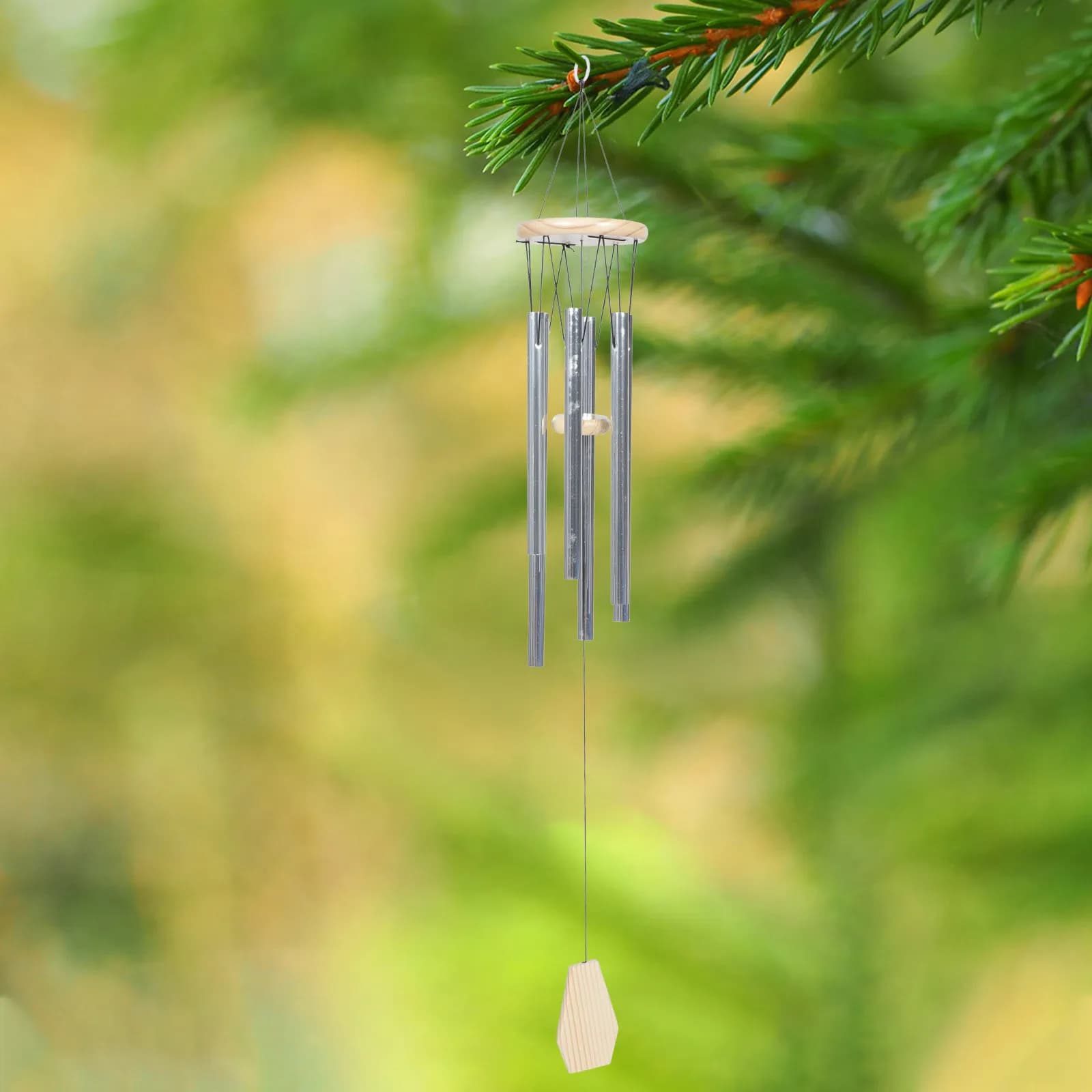 Premium Metal Tube Wind Chime Hanging Ornament Delicate Lightweight Design for Balcony Garden Window Home Decor Creative Wind