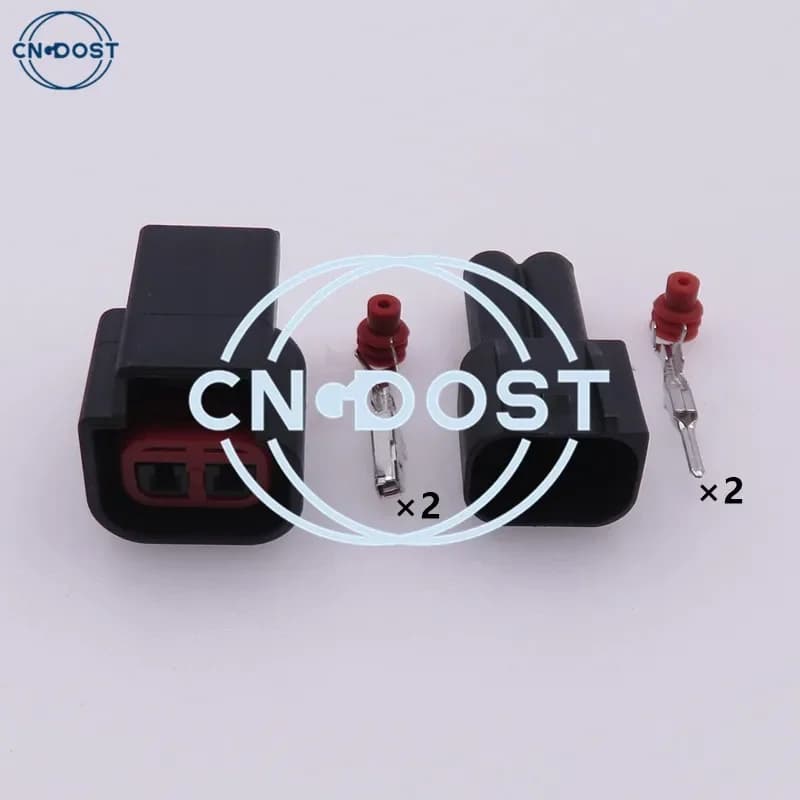 1 Set 2 Pin COP Alternate Coil On Connector Pencil Ignition Auto Audio Socket AC Assembly For Ford Focus Mondeo Kuga EPC E-4014