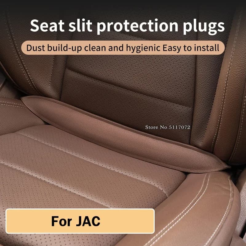 Plug-In Car Seat Gap Filler Elastic EVA Car Seat Filling Strip Blocker Prevent Fall For JAC Affin S3 SOL Star Sharp