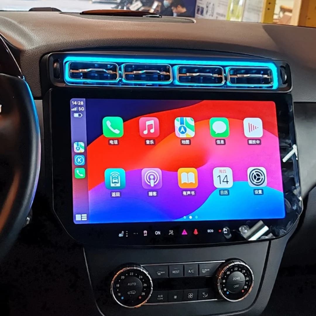 Display multimediale Android 13 da 13,3 pollici per Benz ML W166 2012 - 2015 Touch Screen Wireless Carplay Navigazione Android Auto