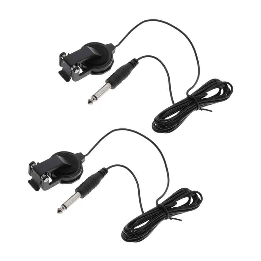Ukelele Violin Musical Pickup Kit Easy Install Stick-on Instrument Amplifier Pickup Accessory for Acoustic Guitar Ukulele Use
