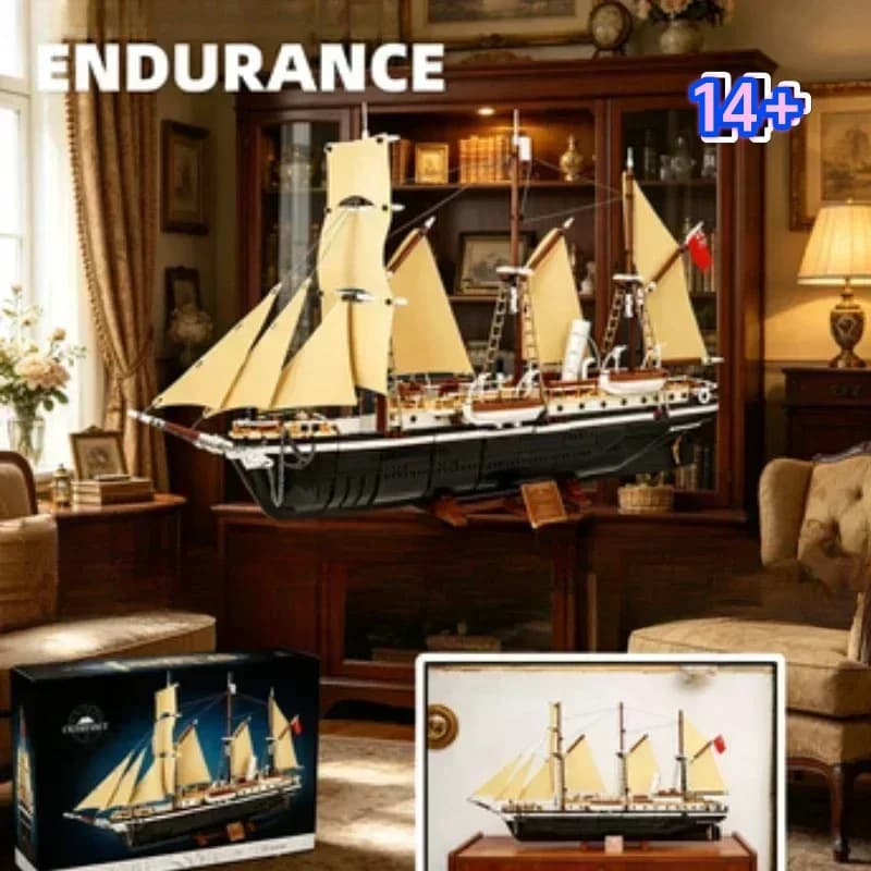 Bandai Instant 10335 Family Fun Endurance Explorer Construction Bricks Premium Collectible Daily compatible with LEGO bricks