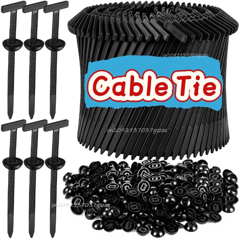 Fascette stringicavo in nylon multiuso per protezioni motore auto, clip di fissaggio per pannelli sottoscocca, ricambio per viti, fascette autobloccanti resistenti
