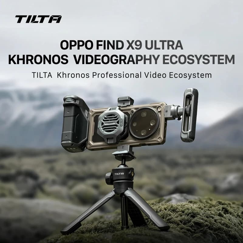 TILTA Khronos For OPPO Find X9 Ultra Creator Kit with 67mm Filter Adapter Focous PD Handle Quick Release Stick Tripod TK-X9UL