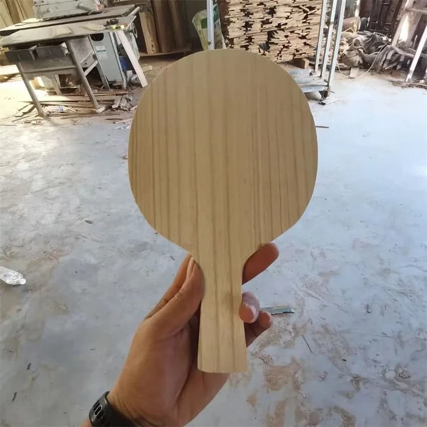 Lama da ping-pong grande nucleo A-level racchetta A forma di farfalla di Paulownia , Ayous spessore diverso per le scelte