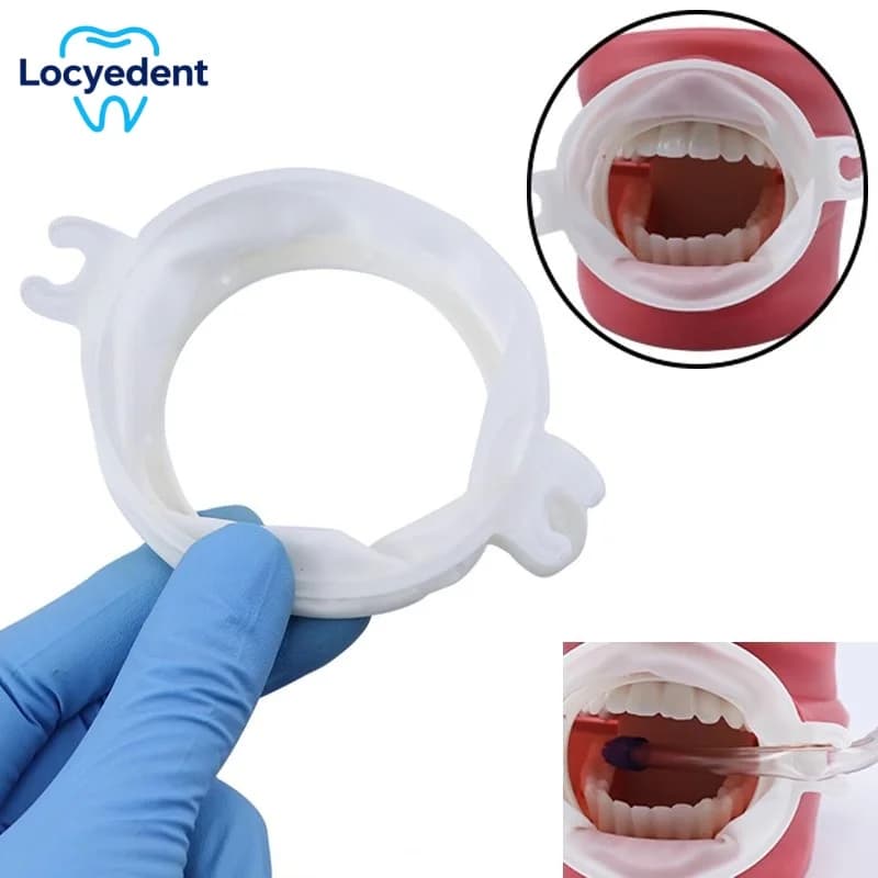 10 pcs Dentale Lip Glove Divator Mouth Open Tooth Whitening Lip Opener Spreader Orthodontic Tool for Dentists