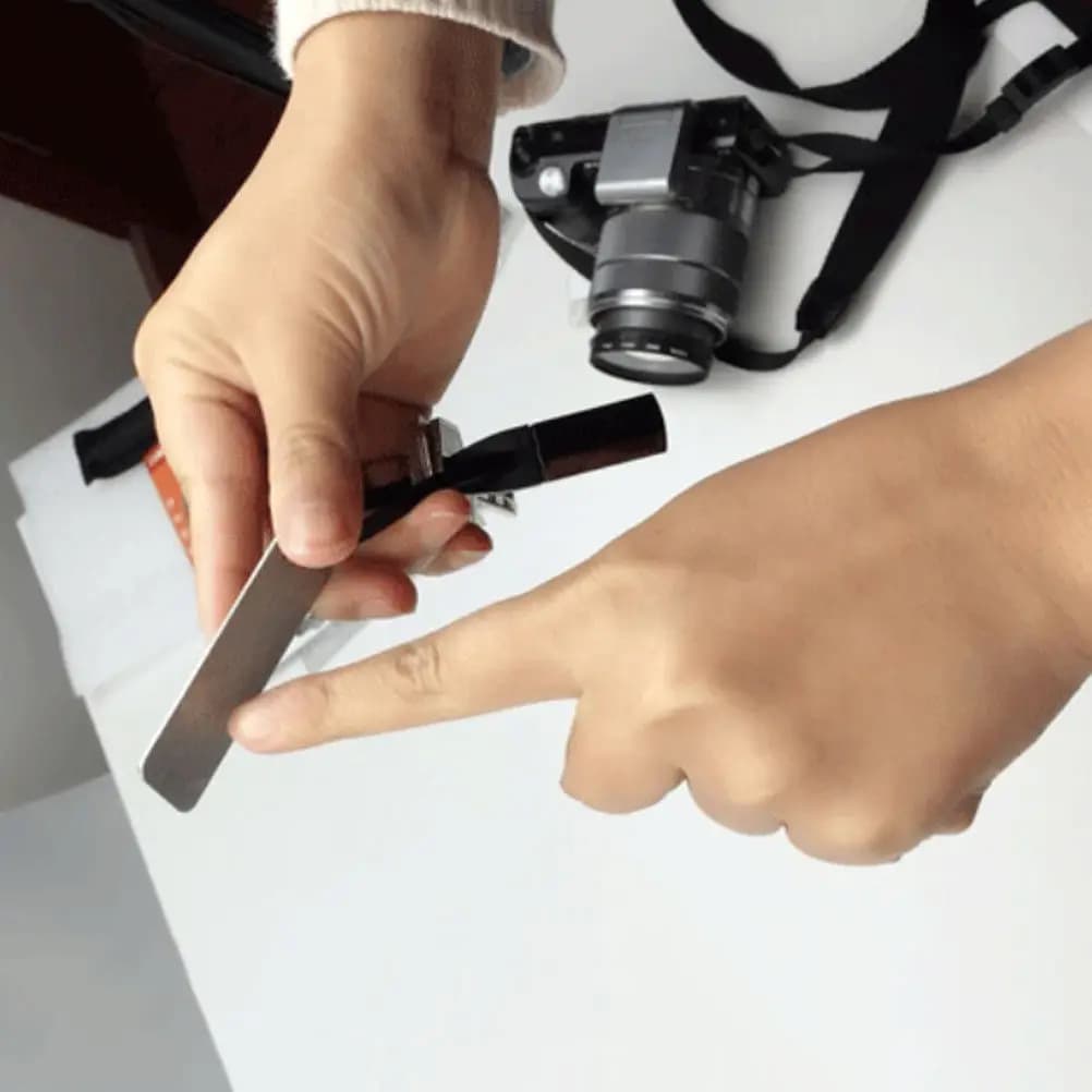 Set di 2 Pietre per Affilare Premium a Doppia Faccia, Portatili, per Coltelli da Cucina, Ganci da Pesca, Forbici, Affilatore Rettangolare per Casa