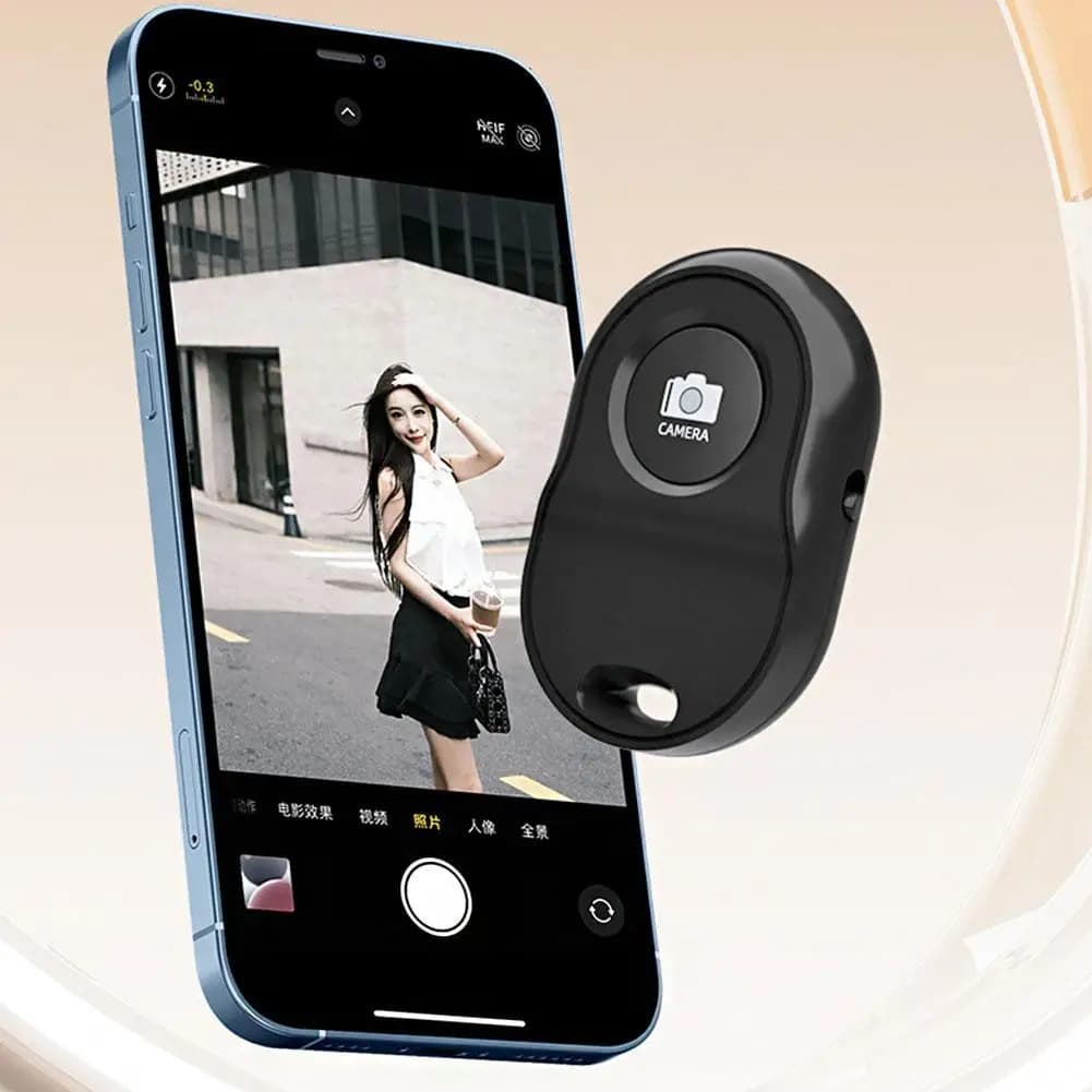 Pulsante di controllo remoto Bluetooth Controller wireless Autoscatto Fotocamera Stick Rilascio otturatore Monopiede Selfie per telefono Ios Andriod