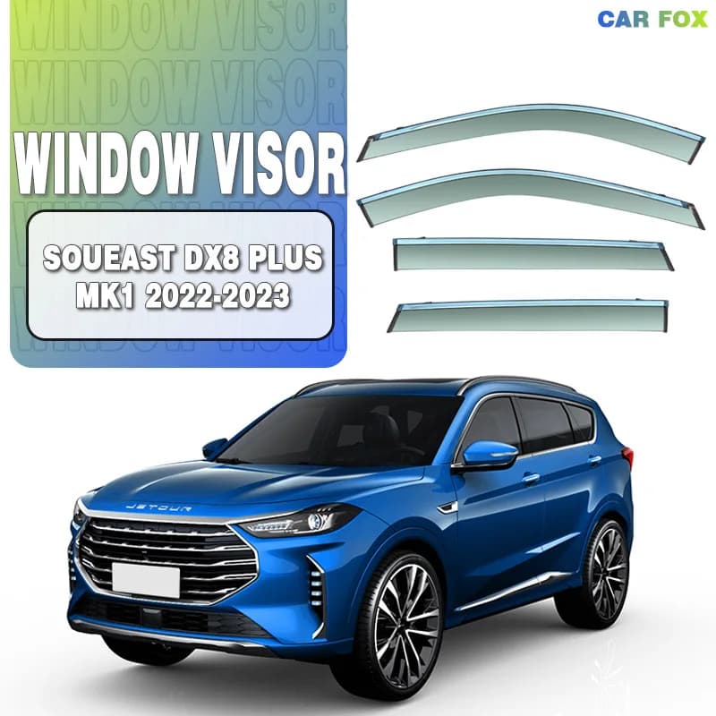 Per Soueast DX8S 2022+ Finestra di Automobile Visiera Tenda Rifugi Parabrezza Finestrino Laterale Pioggia Parasole Accessori Auto