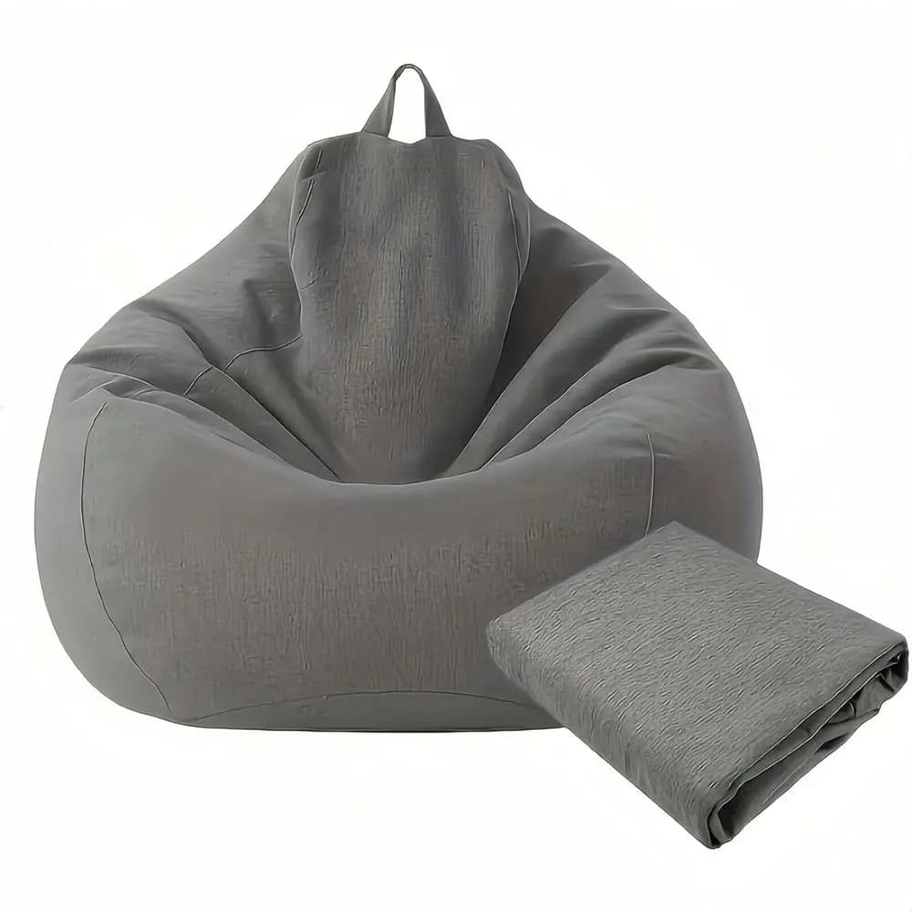 Copertura per poltrona bean bag, adatta per tatami, divano slouchy, sedia relax, poltrona reclinabile da esterno, poltrona da interno. Materiale Aggiornato