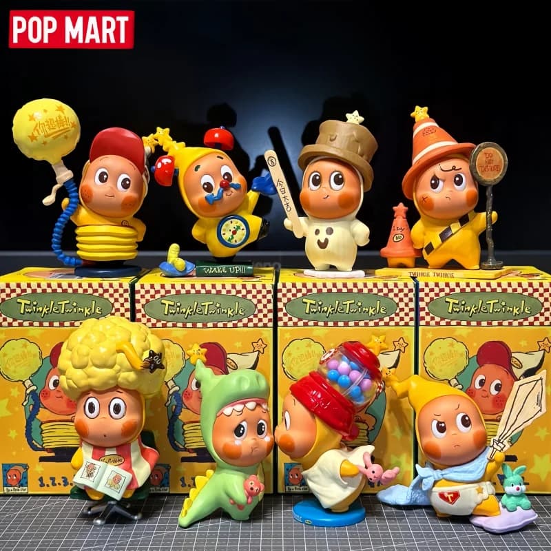 POP MART Originale 123 Twinkle Twinkle Serie Cieco Scatola Giocattoli Scatola Misteriosa Guess Bag Doll Cute Anime Figura Ornamenti Per Il Desktop Regali