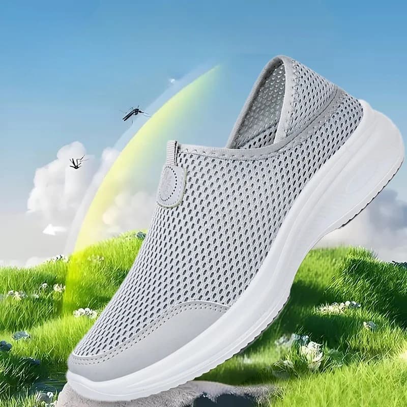 Men's Shoes, Summer Mosquito Repellent Shoes, Low Cut Casual Shoes, Breathable Dad Shoes, Lazy Shoes, Comfortable Single Shoes