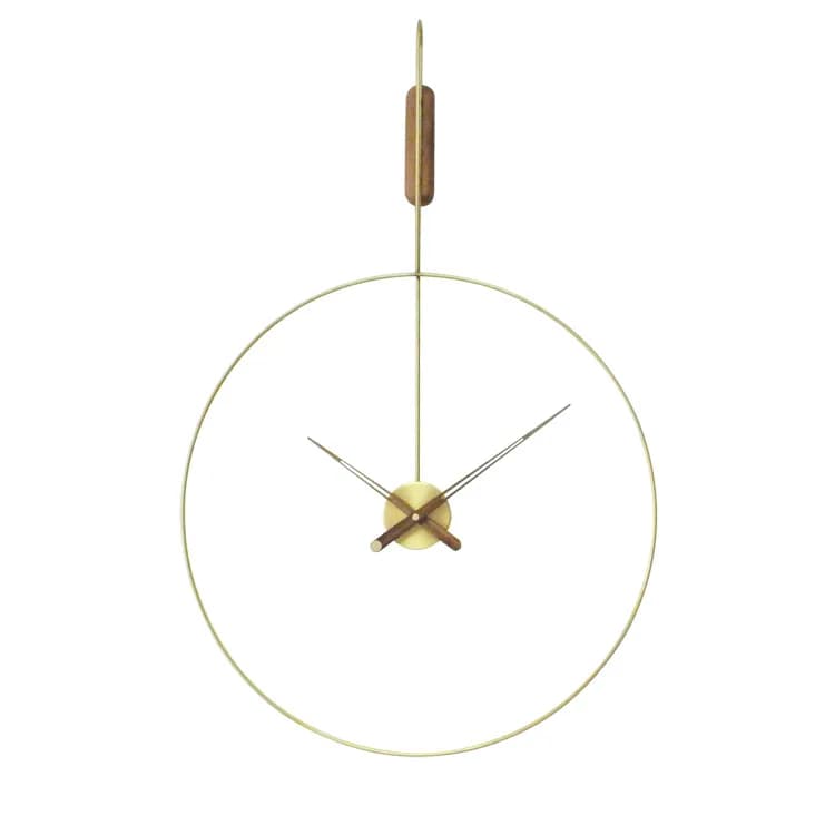 Nordic Modern Minimalist Wall Clock Living Room Dining Room TV Background Wall Personalized Silent Art Clock